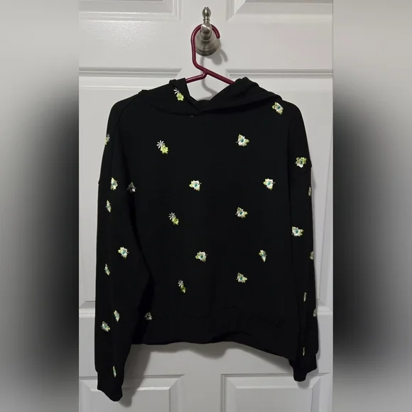 Scotch & Soda Embroidered Floral Hoodie - Picture 3 of 9